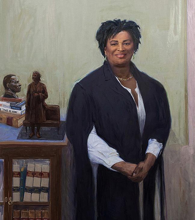 Portrait of Stacey Abrams
